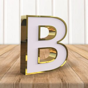 Fileli Kutu Harf Tabela